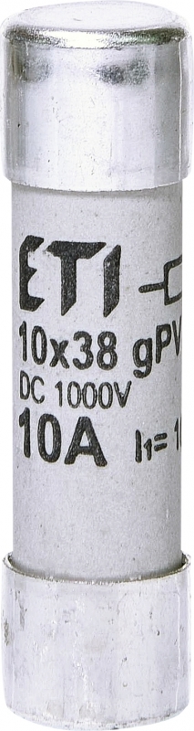 wkładka topikowa cylindryczna PV CH10x38 gPV 10A/1000V DC UL