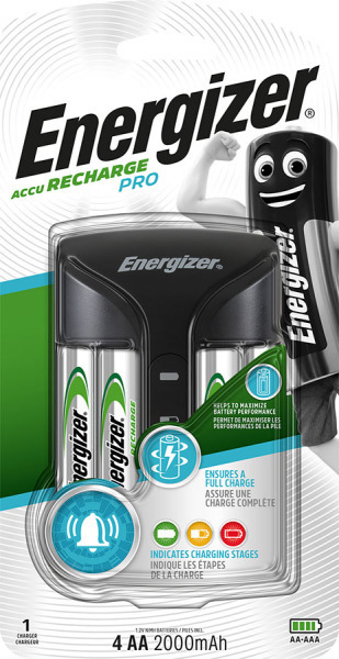 ładowarka PRO CHARGER + POWER PLUS AA /4 szt.
