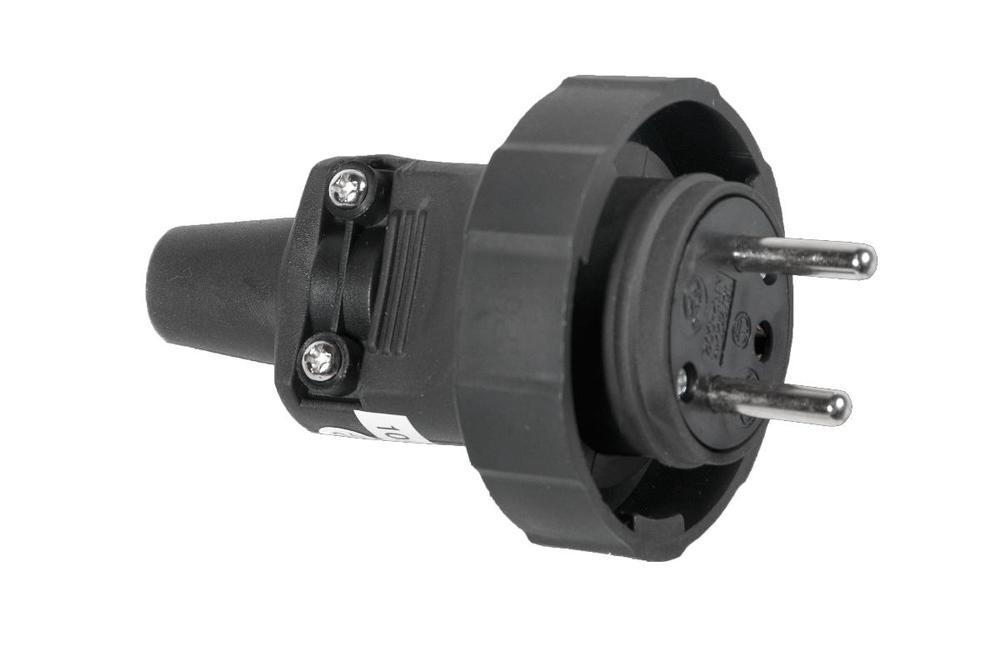 Wtyczka gumowa przenośna 250V, 16A, IP 65