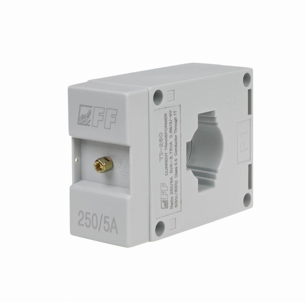 Przekładnik prądowy 250/5A fi22, kl. 0,5