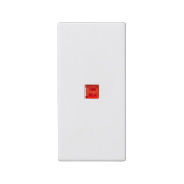 K45 klawisz K45 z podświetleniem czerwony 45x22,5mm czysta biel