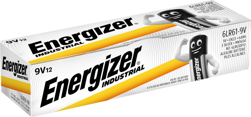 bateria ENERGIZER INDUSTRIAL 9V /12 szt.