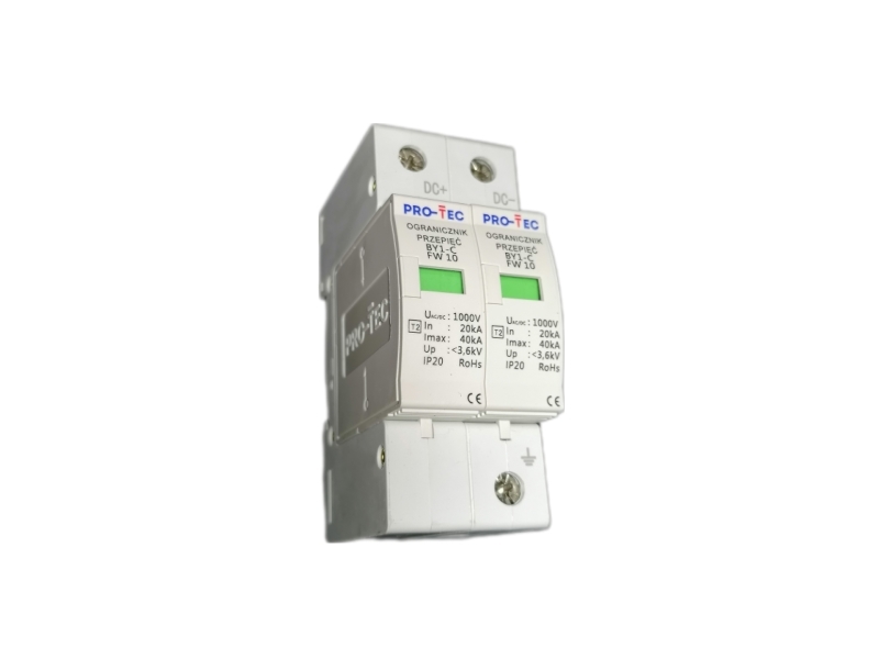 Warystorowy ogranicznik przepięć do instalacji fotowoltaicznych typu 2 - BY1-C/2 FW 10
