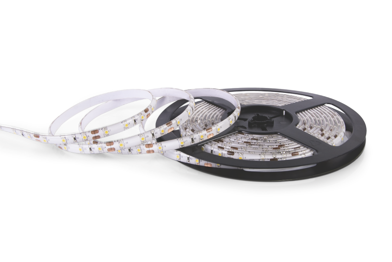 taśma LED NEXTEC EX / 12V / 3528 / 4,8W / 60 LED / IP20 / 6200K +/-250K / 90lm/W / RA>80 / 5m / 8mm