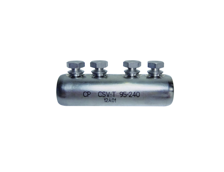 złączka śrubowa zrywalna Al-Cu cynowana do 1kV 6-50 
CSV-T 6-50