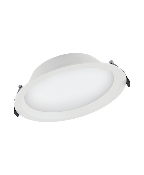 oprawa LED DL ALU DN200 25W/3000K WT IP44 LEDV - biały