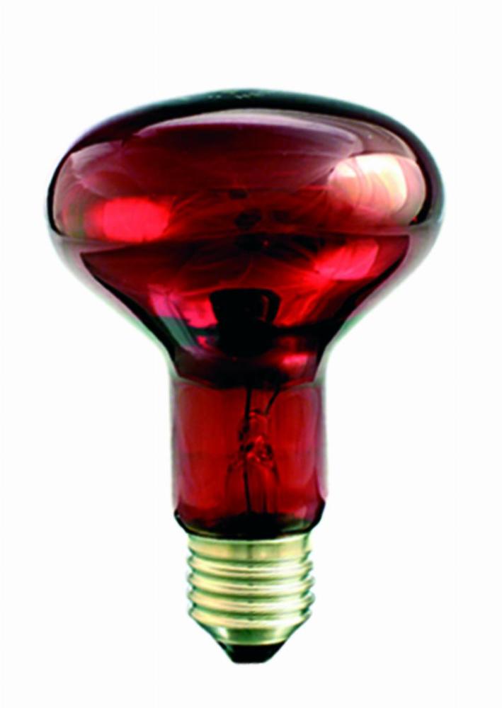promiennik podczerwieni R80 E27 100W 230V 3000h rubinowy IR1