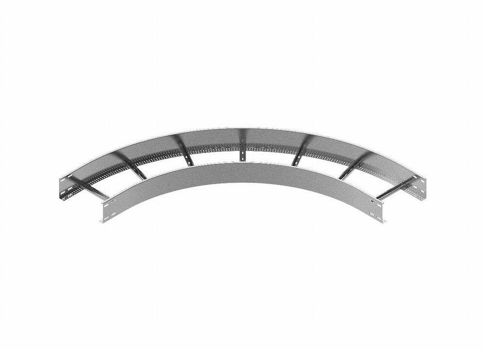 LDZC500H100 N Łuk zewnętrzny drabinki 90° - grubość blachy 2,00 mm