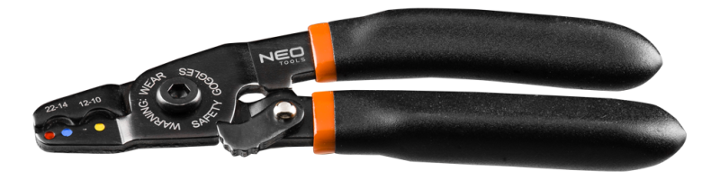 Zaciskarka/szczypce do zaciskania końcówek 0,34-6 mm2 (22-10AWG)