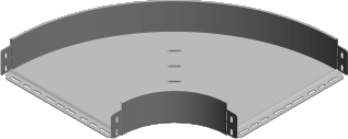 KKPP/KKPOP500H60 Kolanko 90° - grubość blachy 1,50 mm
