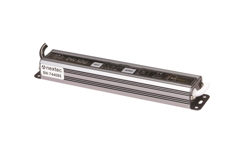 zasilacz LED wodoodporny SLIM / IP67 / 24V / 2.10A / 50W