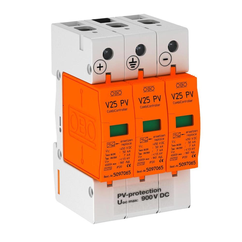 ogranicznik przepięć 900Vdc V25-B+C 3-PH900