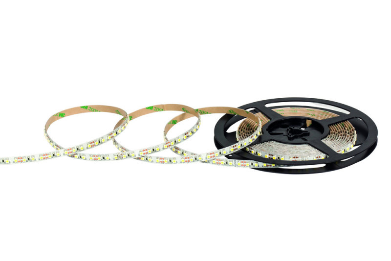 taśma LED NEXTEC EX 12V 2835 9,6W 120 LED IP20 3000K +/-100K 85lm W RA>80 5m 8mm