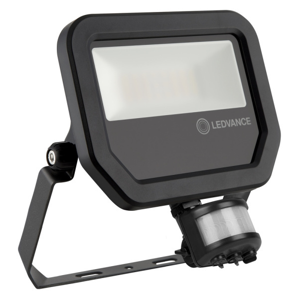 naświetlacz LED FLOOD PFM 20W/4000K SYM 100 S BK LEDV FLOODLIGHT z czujnikiem ruchu