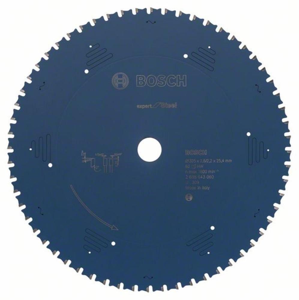 tarcza pilarska Expert for Steel 305 x 25,4 x 2,6 mm, 60