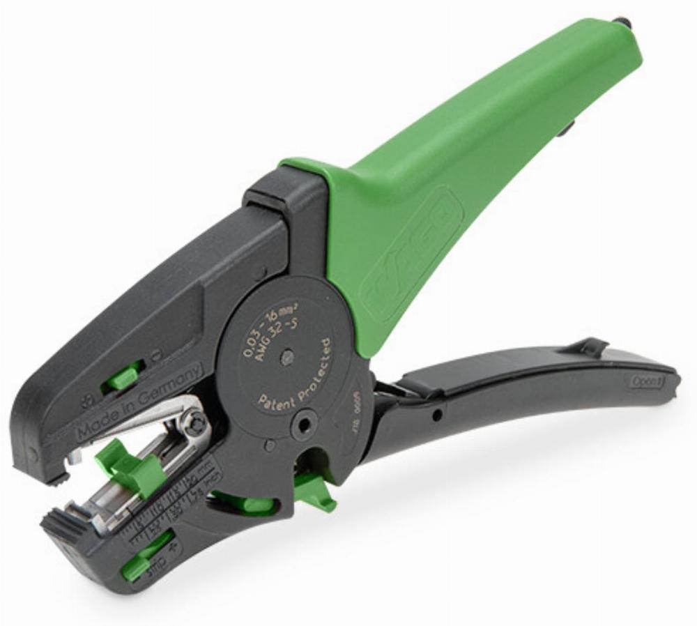 szczypce do ściągania izolacji QUICKSTRIP VARIO 0,03-16mm2 z nożem do cięcia żył przewodów 
