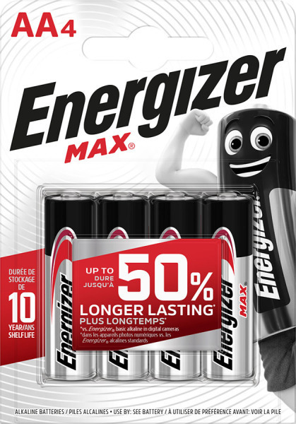 BATERIA ENERGIZER MAX AA LR6 /4 szt.