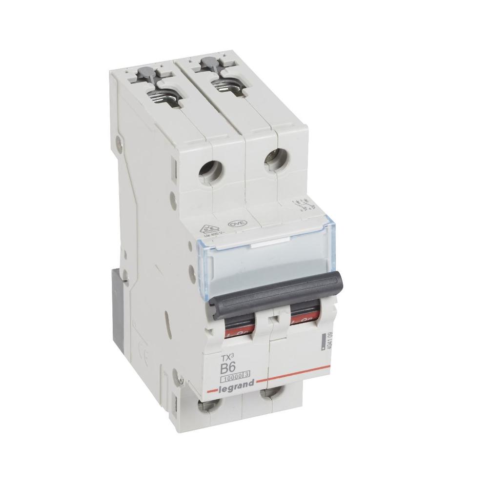 wyłącznik nadpradowy S 312 2P B 6A 10000A SERII TX3,