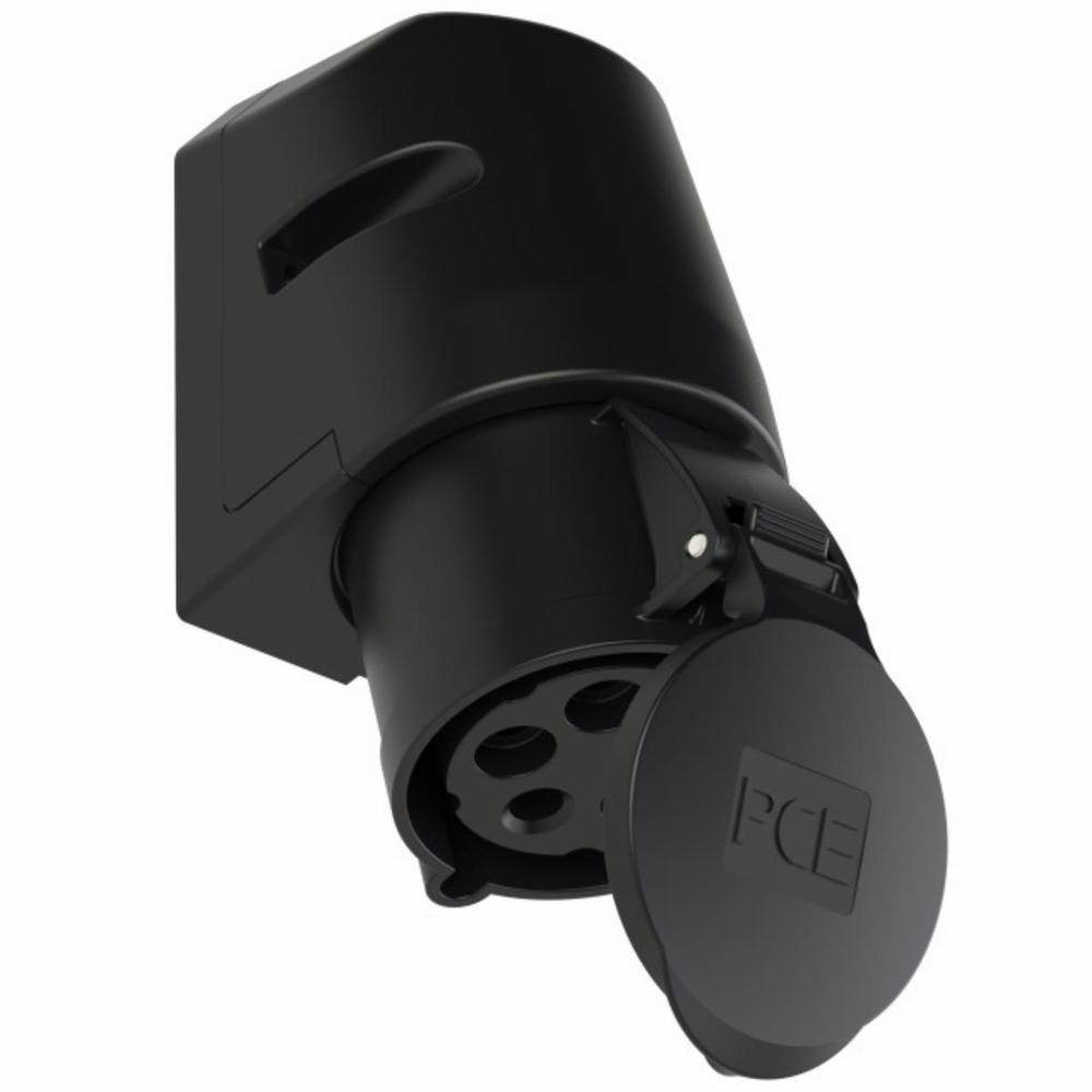 gniazdo siłowe stale 32A/5P 400V 3P+Z+N IP44 50/60Hz 6h seria MIDNIGHT