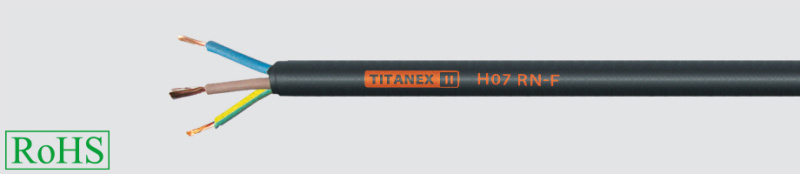 przewód gumowy TITANEX H07 RN-F 4G95 QMM