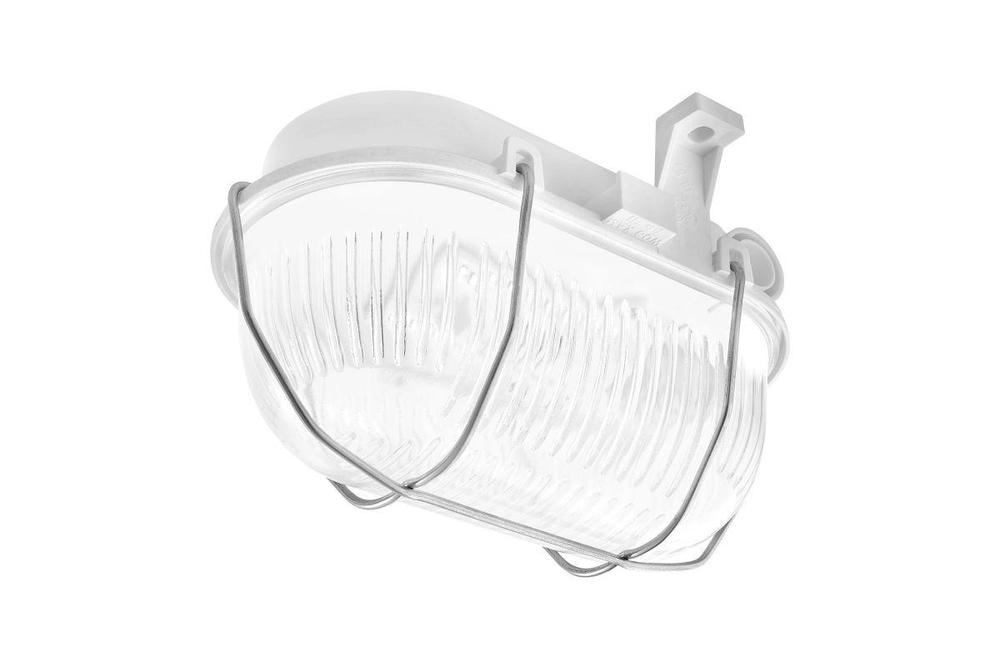 oprawa OVAL LED EVO HV 170mm 620lm 840 S.metal rozkl.biały klosz szklany (5W)