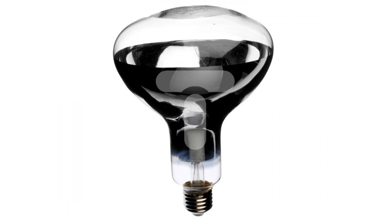 promiennik podczerwieni R125 E27 250W 230V przeźroczysty 