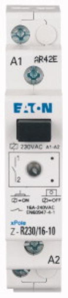 Z-R24/16-10 Przekaźnik instalacyjny 16A z diodą LED 24V AC 50/60Hz