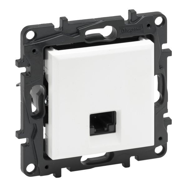 gniazdo Niloe Step RJ45 kat. 6a STP biały