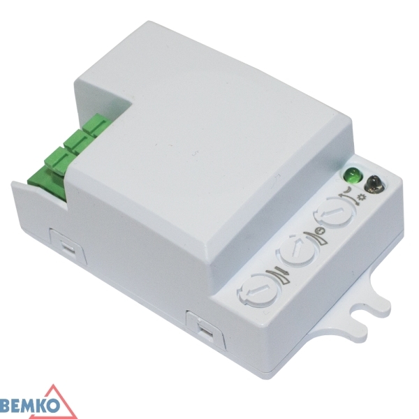 czujnik mikrofalowy 500W 360* IP20 prostokatny biały