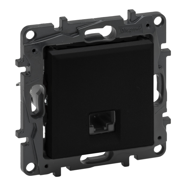 gniazdo Niloe Step RJ45 kat. 5e FTP- kolor czarny