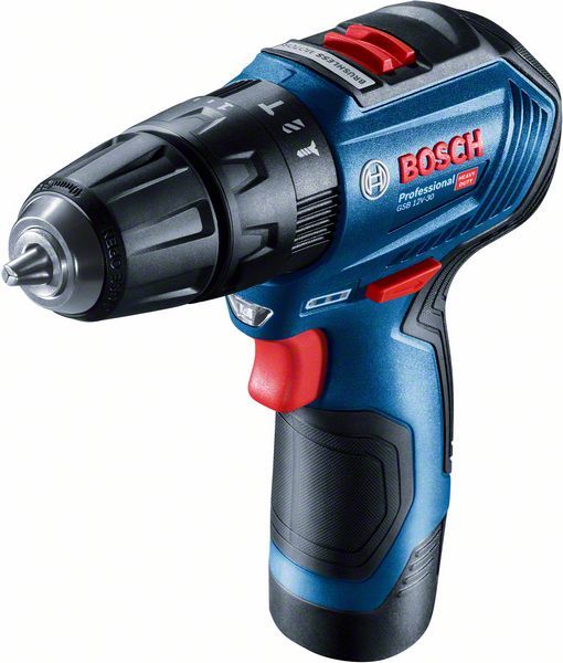 wkrętarka udar.GSB 12V-30 2x2Ah walizka