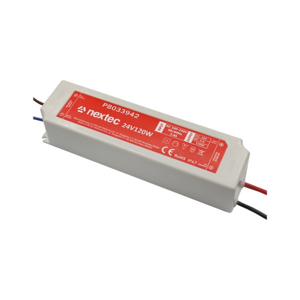 zasilacz LED wodoodporny ECONOMY IP67 24V 5A 120W