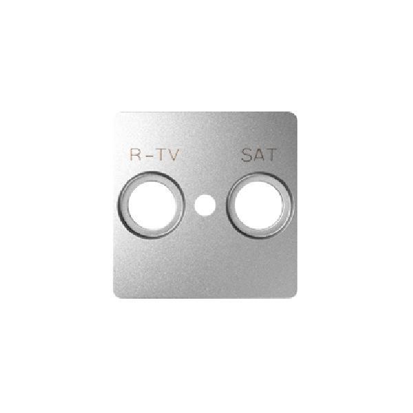 SIMON 82 pkrywa do gniazd RTV-SAT aluminium
