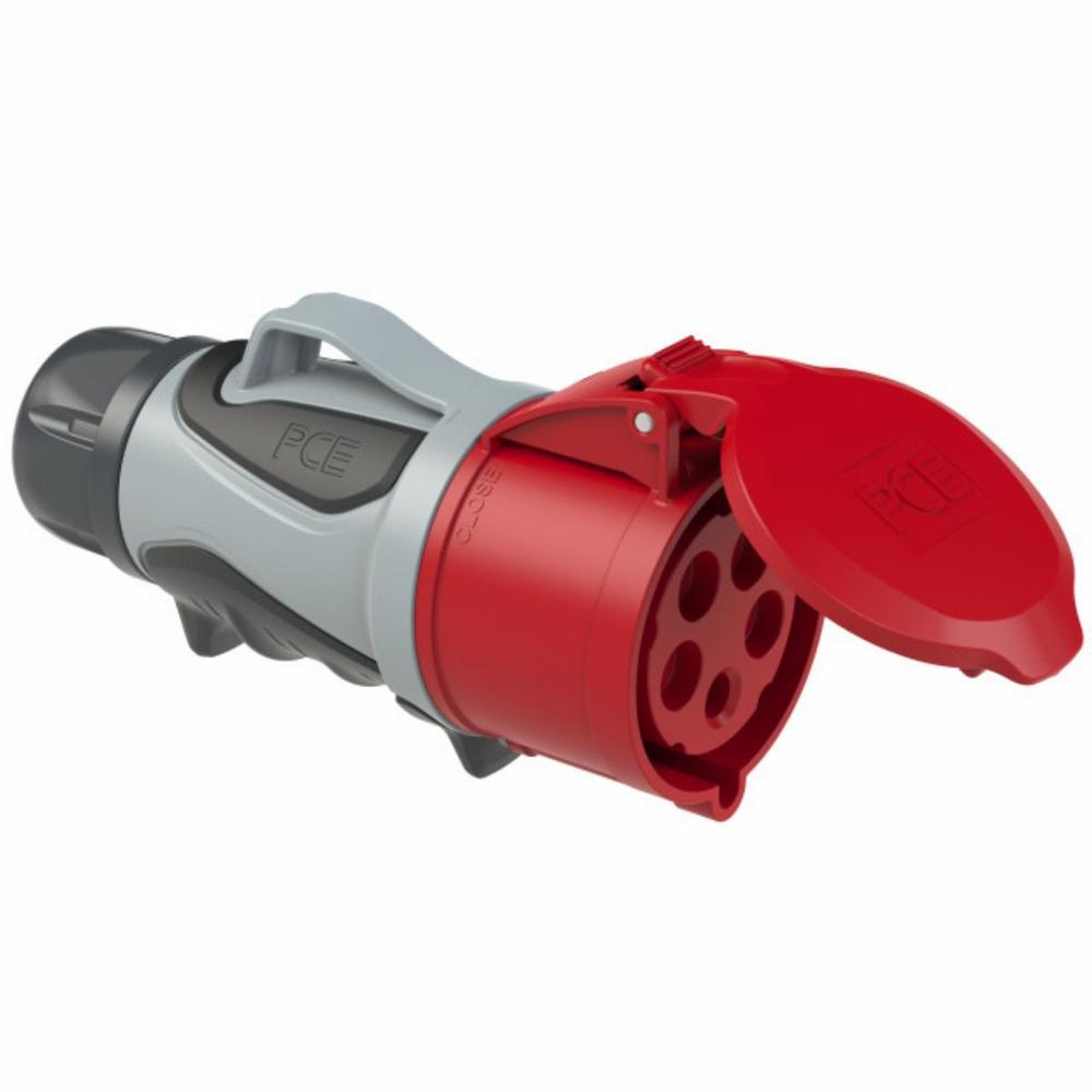 gniazdo siłowe przenośne 32A/5P 400V 3P+Z+N IP54 bezśrubowa GRIP TT