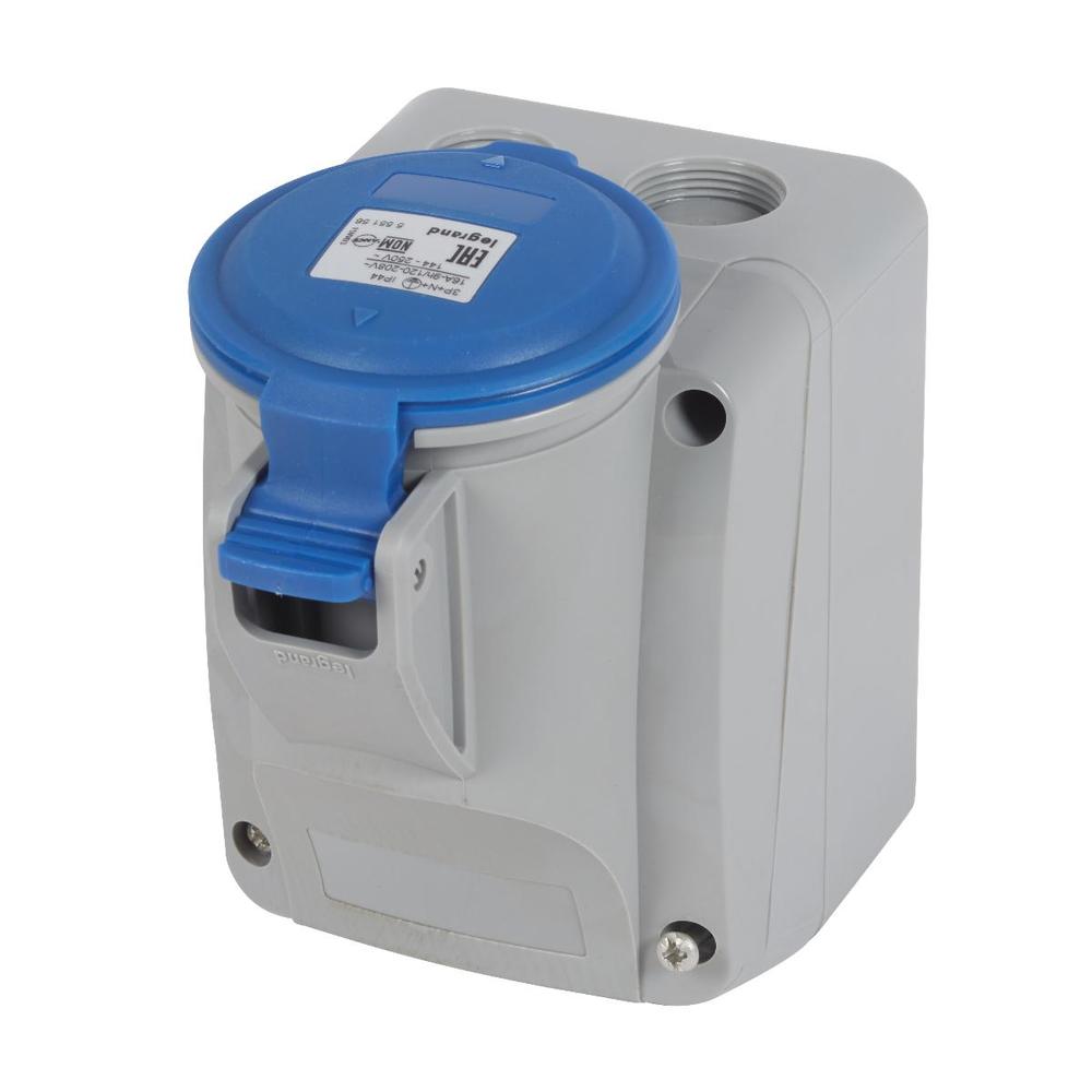 gniazdo siłowe P17 TEMPRA PRO stałe 16A 3P+N+Z 230V IP44