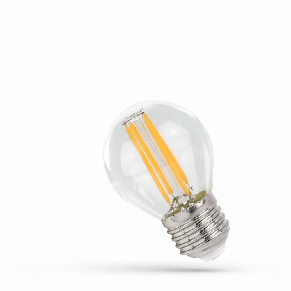 żarówka LED KULKA E-27 230V 4W COG NW CLEAR SPECTRUM