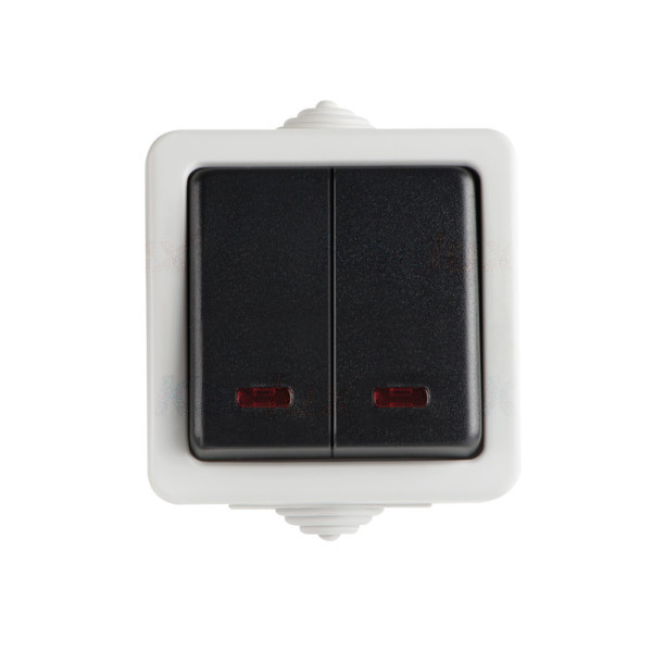 łącznik TEKNO HERMES schodowy z LED 05-1140-143 czz