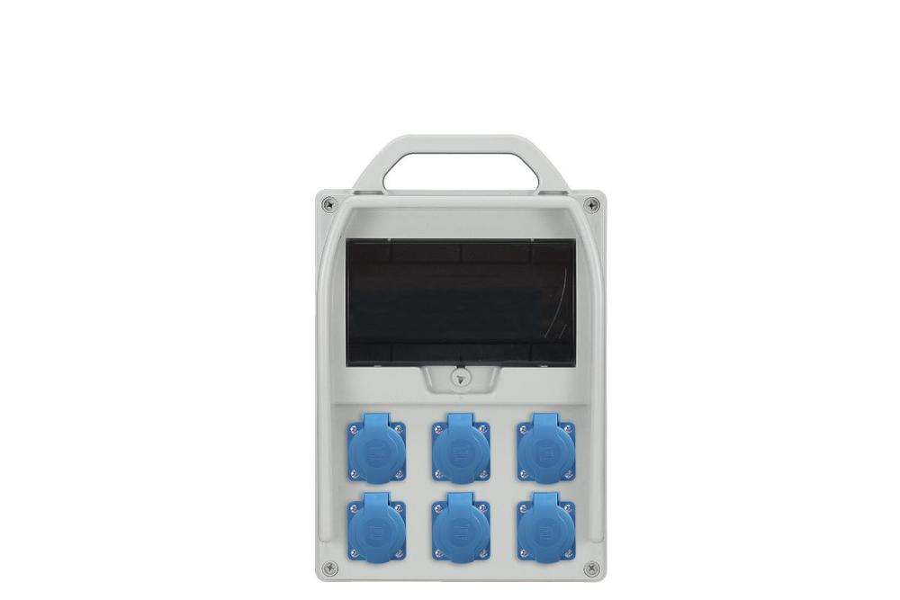 Rozdzielnica R-BOX 300 9S, 6x250V, puste okno