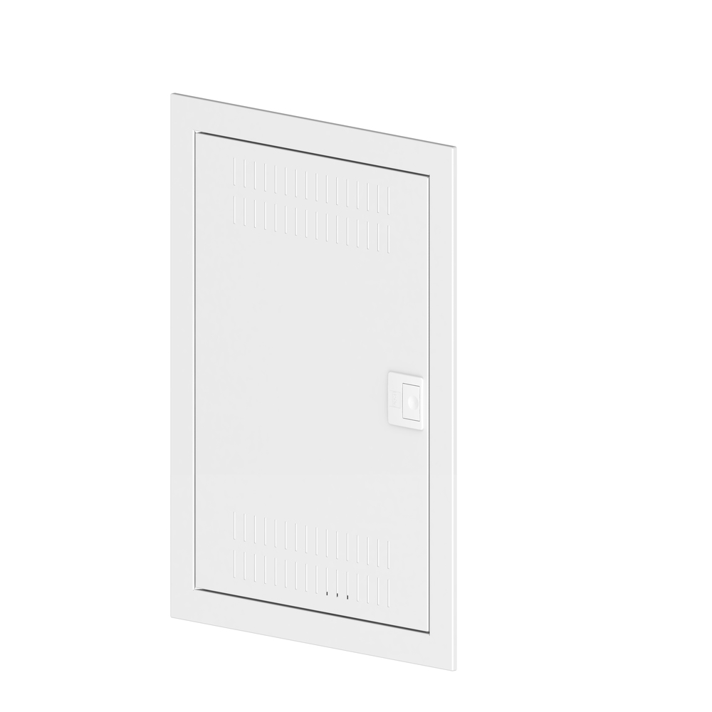 MSF drzwi 2x12 metalowe z ramą komplet IP 30 - kolor biały