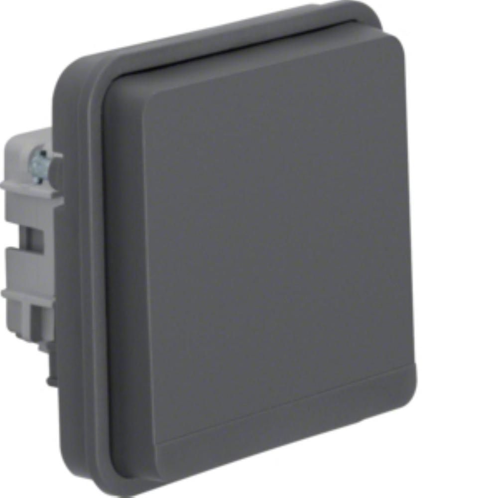 moduł gniazda W.1 SCHUKO 2P+Z, IP55, szary
