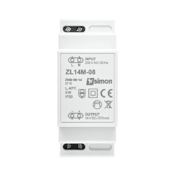 SIMON 54 zasilacz LED modułowy 14V DC 8W