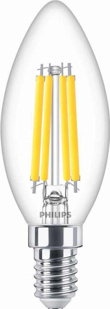 żarówka LED E14 3,4W-40W 470lm 2700lm B35 świecowa przezroczysta MASTER Value Glass