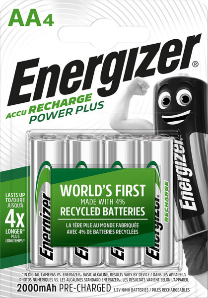 akumulator ENERGIZER POWER PLUS AA HR6/4 szt. 2000mAh