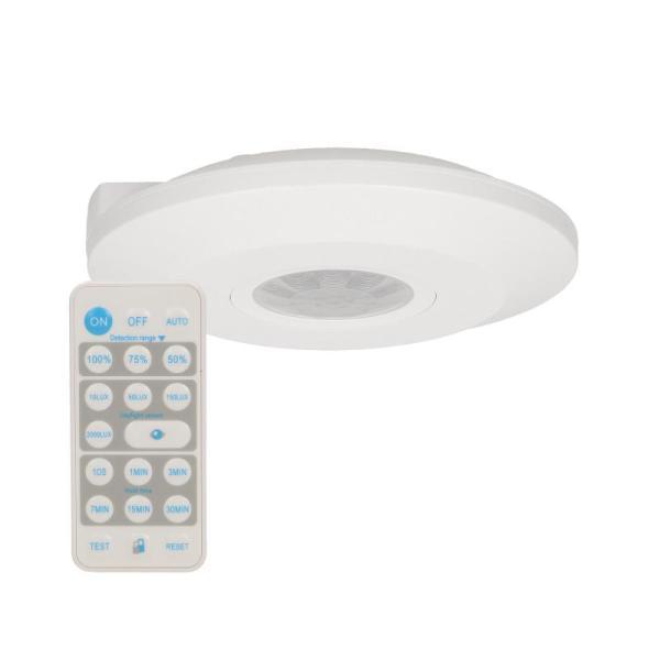 Czujnik ruchu 360st. sterowany pilotem IP20, 2000W, ultra płaski - 2,5cm