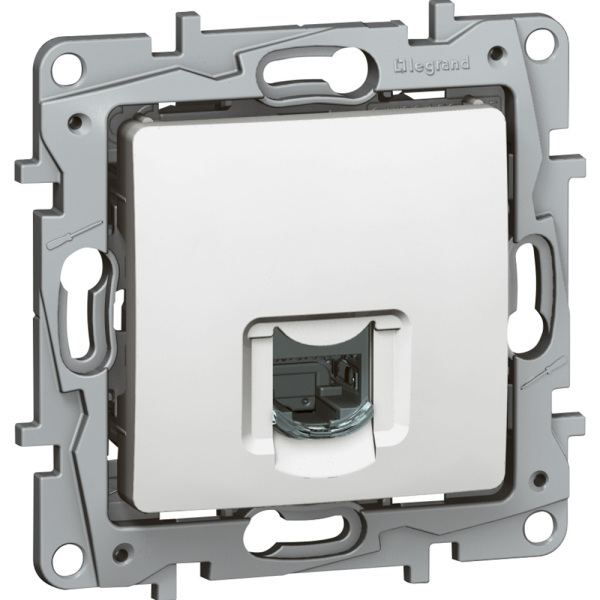 gniazdo NILOE/NILOE SELECTION  1XRJ45 KAT. 6 STP biały Legrand