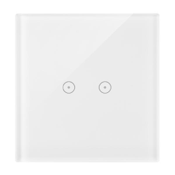 SIMON 54 TOUCH panel dotykowy S54 Touch 1 moduł 2 pola dotykowe poziome biała perła