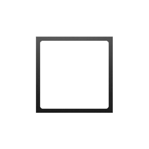 SIMON 54 adapter (przejściówka) na osprzęt standardu 45×45 mm czarny mat 