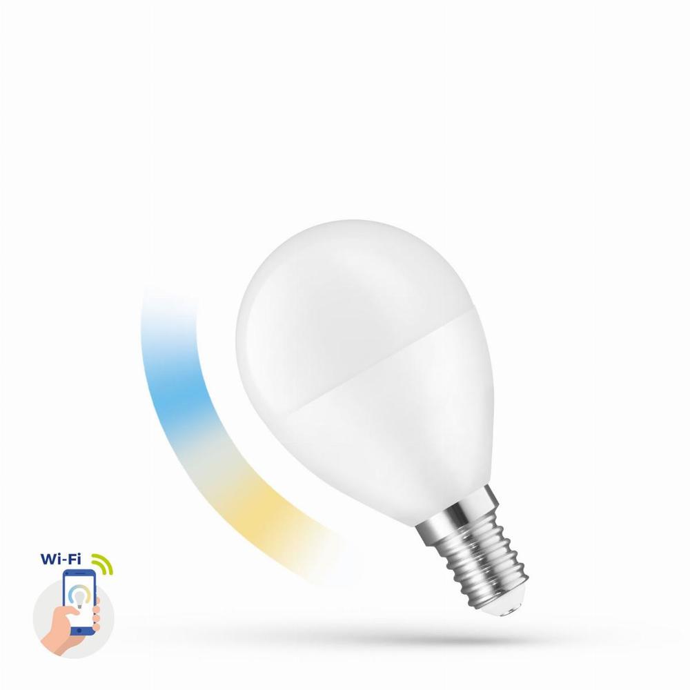 żarówka LED kulka 5W E-14 230V CCT+DIMM Wi-Fi SpectrumSMART