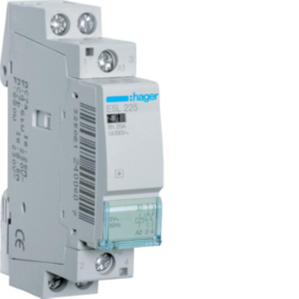 Stycznik 12VAC 2NO 25A AC-7a/b