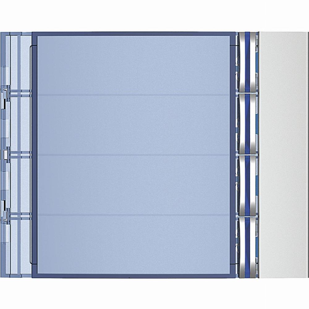 plakietka modułu z przyciskami SFERA - 4 przyciski - aluminium Bticino